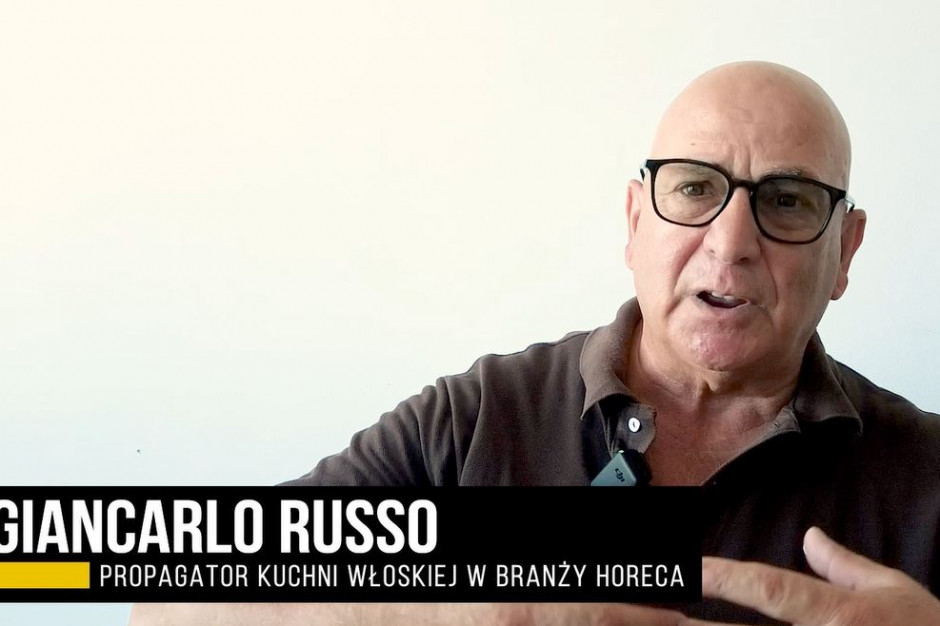 Giancarlo Russo o sekrecie kuchni włoskiej: Jest bardzo prosta. Tutaj nie ma co kombinować